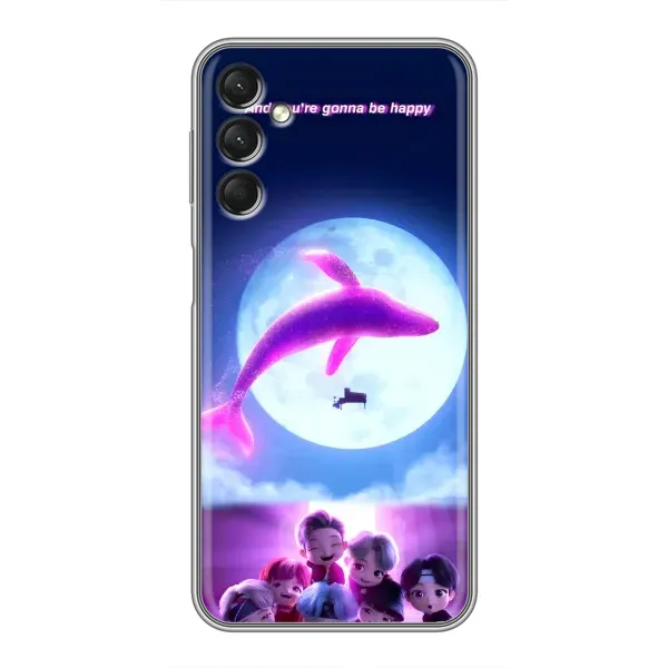 Чохол з принтом «КИТ BTS» для Samsung Galaxy A24