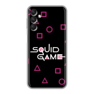 Чехол Гра в кальмара для Samsung Galaxy A24 (Паттерн Игра кальмара)