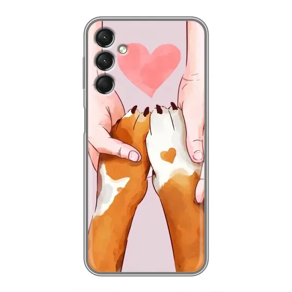 Чохол з принтом «Любовь до собак» для Samsung Galaxy A24 Чохол з принтом «Любовь до собак» для Samsung Galaxy A24
