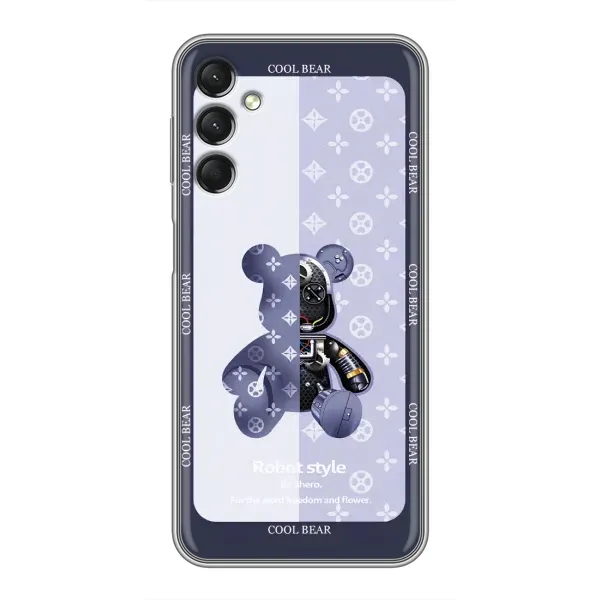 Чохол з принтом «Медведик LV» для Samsung Galaxy A24
