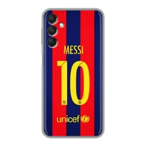 Чехлы Месси для Samsung Galaxy A24 (AlphaPrint) (Messi Barca 10)