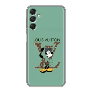 Чехлы Луи Витон для Samsung Galaxy A24 (AlphaPrint - LOUIS VUITTON) (Микки Маус LV)