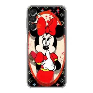 Чехол Disney Mouse Samsung Galaxy A24 (PREMIUMPrint) (Минни Маус ЛВ)