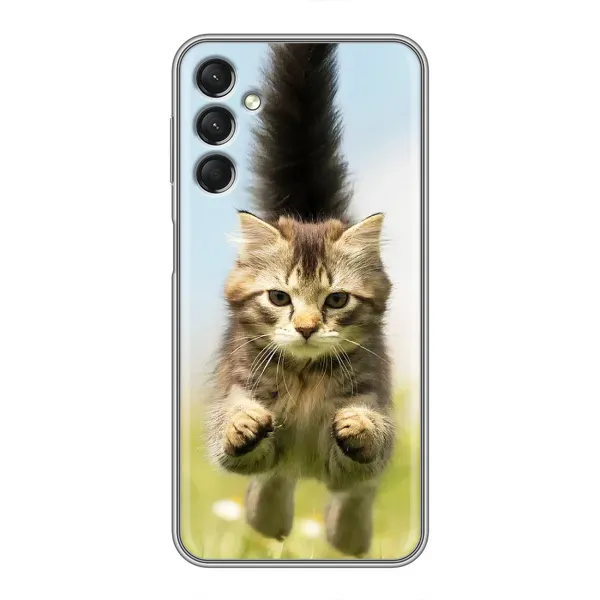 Чехол с принтом «Прыжок кота» для Samsung Galaxy A24 Чехол с принтом «Прыжок кота» для Samsung Galaxy A24