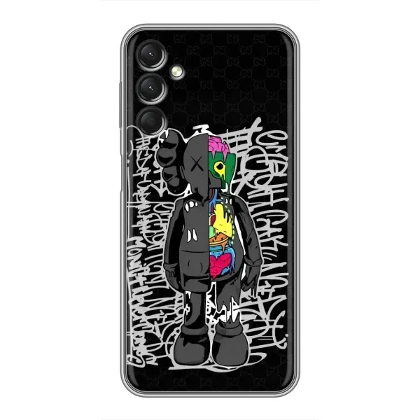 Чохол з принтом «Стиль Bearbrick» для Samsung Galaxy A24
