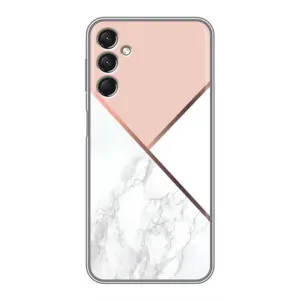 Мраморный чехол на Samsung Galaxy A24 (VPrint) (Тройной мрамор)