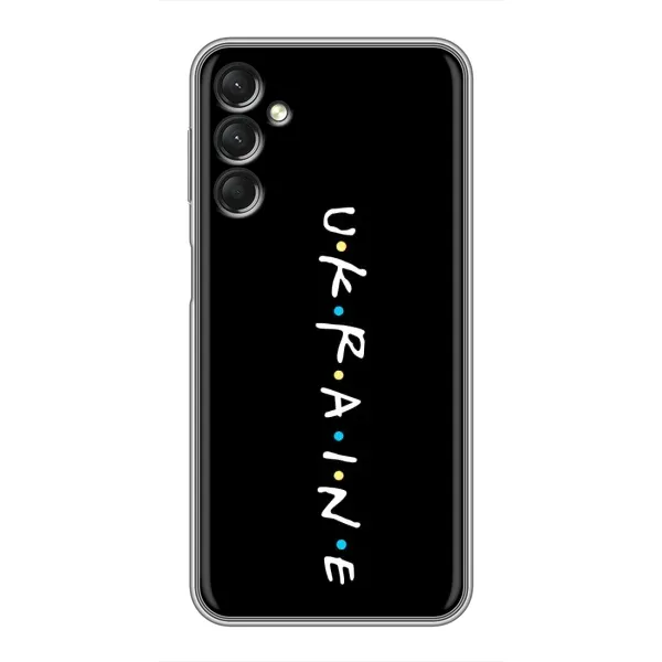 Чохол з принтом «UKRAINE» для Samsung Galaxy A24 Чохол з принтом «UKRAINE» для Samsung Galaxy A24