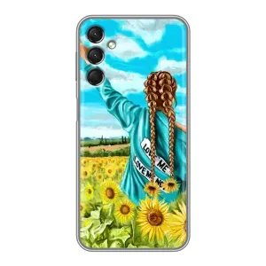 Чехол для Патриота Украины Samsung Galaxy A24 - (AlphaPrint) (Украиночка)