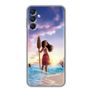 Чохол з мультфільмом Ваяна Samsung Galaxy A24 (Моана з веслом)