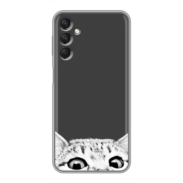 Чохол з принтом «Виглядає котик» для Samsung Galaxy A24 Чохол з принтом «Виглядає котик» для Samsung Galaxy A24