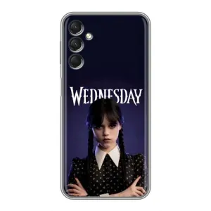 Силиконовый чехол с картинкой для Samsung Galaxy A24 (Wednesday)