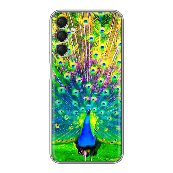 Чохол з принтом «Яскравий Павлин» для Samsung Galaxy A24 Чохол з принтом «Яскравий Павлин» для Samsung Galaxy A24