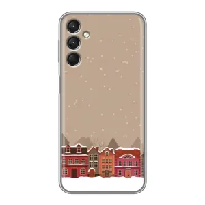 Новогодние, Праздничные Чехлы для Samsung Galaxy A24 - 2024 год (Зимний город)