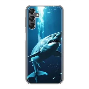 Чехол с картинкой «Хищники» для Samsung Galaxy A25 (A256) (Акула под водой)