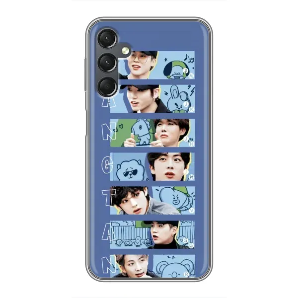 Чехол с принтом «Bangtan» для Samsung Galaxy A25 (A256)