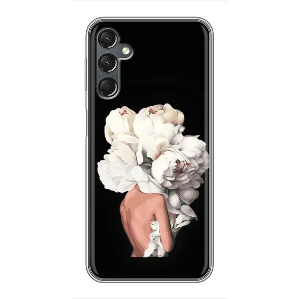 Чохол з принтом «Білі квіти» для Samsung Galaxy A25 (A256) Чохол з принтом «Білі квіти» для Samsung Galaxy A25 (A256)