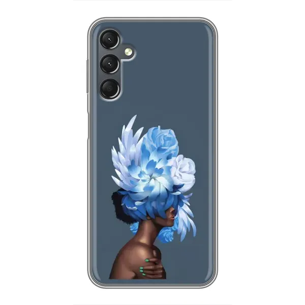 Чохол з принтом «Квіти на голові» для Samsung Galaxy A25 (A256) Чохол з принтом «Квіти на голові» для Samsung Galaxy A25 (A256)
