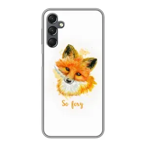 Чехлы с картинкой Лисички для Samsung Galaxy A25 (A256) (VPrint) (Девочка Лиса)