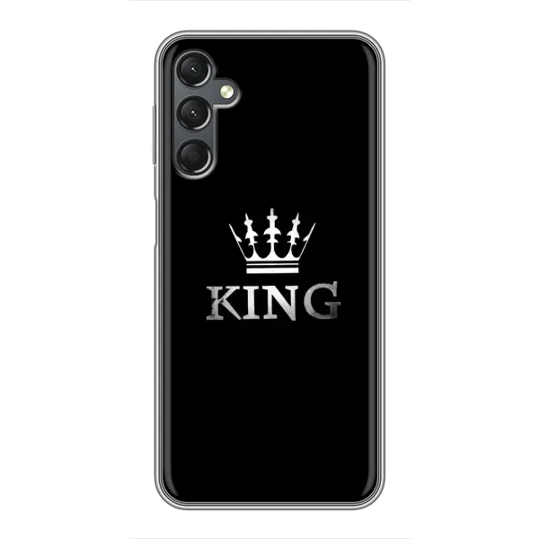 Чохол з принтом «KING» для Samsung Galaxy A25 (A256)