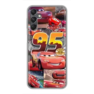 Силіконовий чохол Маквін для Samsung Galaxy A25 (A256) (Колаж Блискавка Маквін)