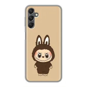 Чохол з Лабубу на Samsung Galaxy A25 (A256) (Bored Ape в червоному)