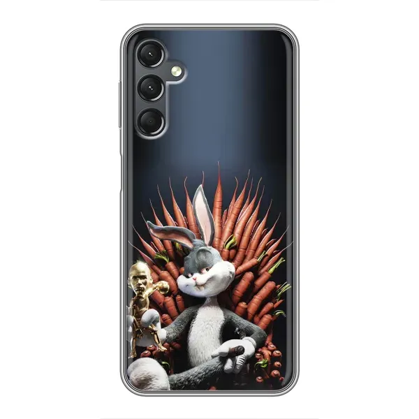 Чехол с принтом «Король Кролик» для Samsung Galaxy A25 (A256)