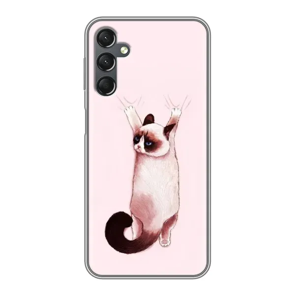 Чехол с принтом «Котик падает» для Samsung Galaxy A25 (A256)