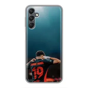 Чехол с футболистом Ламин Ямаль Samsung Galaxy A25 (A256) (Ламин 19)