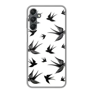 Чехол с птицами на Samsung Galaxy A25 (A256) (VPrint) (Ласточки)