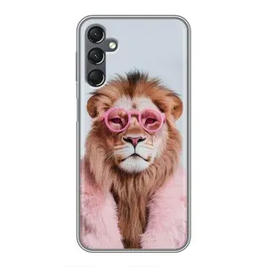 Чохол з принтом «Лев в окулярах» для Samsung Galaxy A25 (A256)