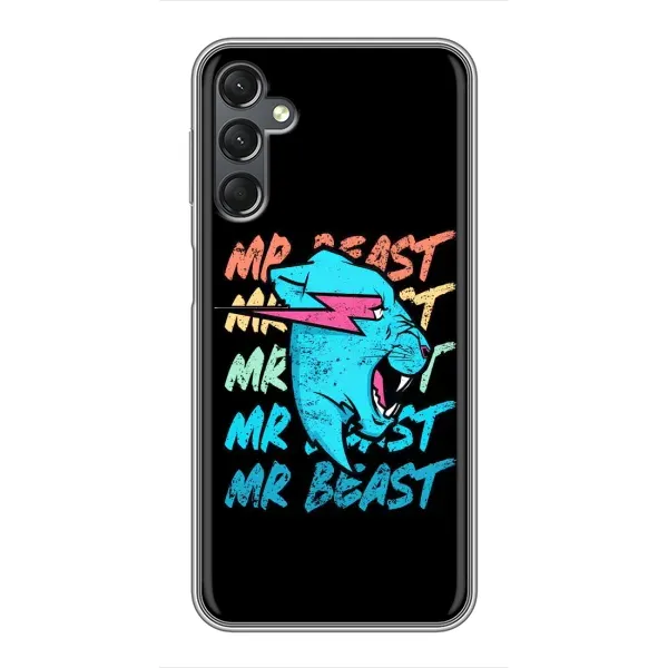 Чехол с принтом «logo Mr beast» для Samsung Galaxy A25 (A256)