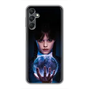 Чехол с дизайном Венздей 2 на Samsung Galaxy A25 (A256) (Магическая сфера Уэнздей)