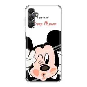 Міккі Маус чохол для Samsung Galaxy A25 (A256) (AlphaPrint - Мультяшні) (Маус Міккі)