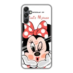Міккі Маус чохол для Samsung Galaxy A25 (A256) (AlphaPrint - Мультяшні) (Маус Мінні)