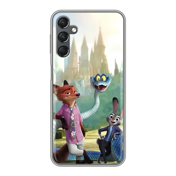 Чехол с принтом «Герои мультфильма Зверополис» для Samsung Galaxy A25 (A256)