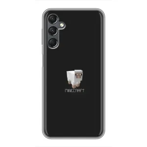 Чохол Майнкрафт на Samsung Galaxy A25 (A256) (AlphaPrint) Minecraft (Овечка Майнкрафт)