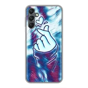 Чохол з принтом «Радужне серце» для Samsung Galaxy A25 (A256)