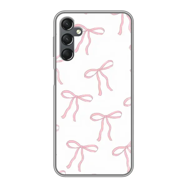 Чехол с принтом «Розовые бантики» для Samsung Galaxy A25 (A256) Чехол с принтом «Розовые бантики» для Samsung Galaxy A25 (A256)
