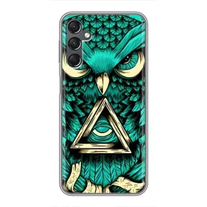 Чехол с птицами на Samsung Galaxy A25 (A256) (VPrint) (Сова с глазом)