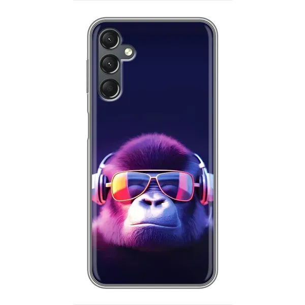 Чехол с принтом «Стильная обезьяна» для Samsung Galaxy A25 (A256)