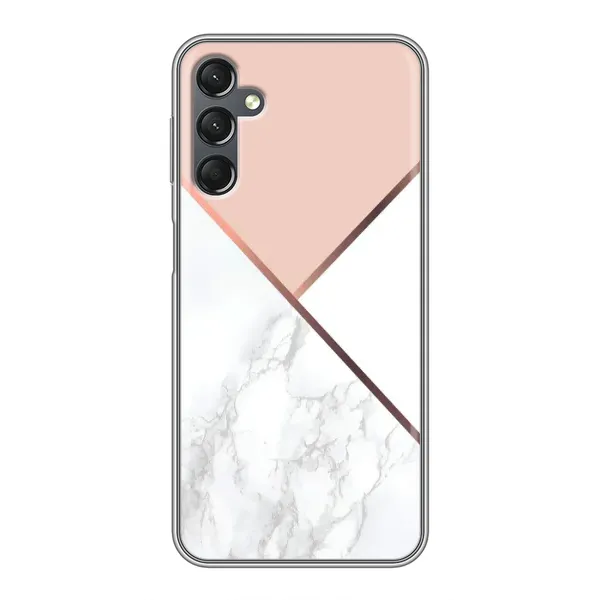 Чехол с принтом «Тройной мрамор» для Samsung Galaxy A25 (A256)