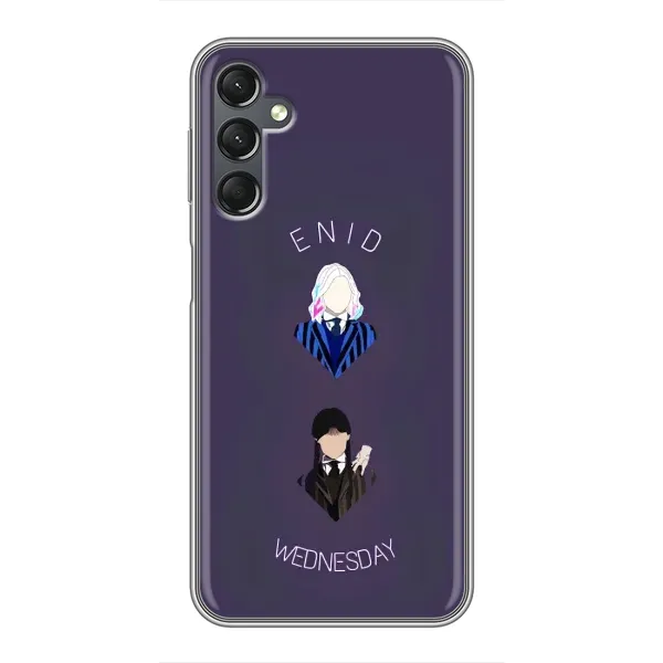 Чехол с принтом «Уэнздей и подруга» для Samsung Galaxy A25 (A256)