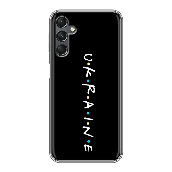 Чехол с принтом «UKRAINE» для Samsung Galaxy A25 (A256)