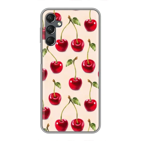 Чехол с принтом «Вишня» для Samsung Galaxy A25 (A256)