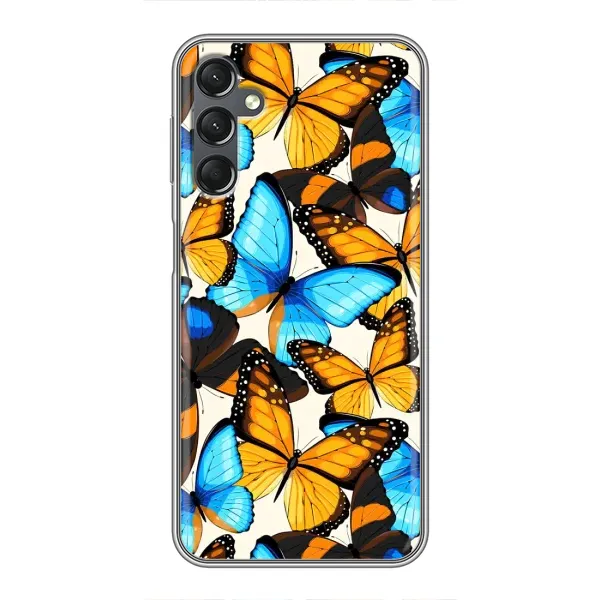 Чехол с принтом «Яркие бабочки» для Samsung Galaxy A25 (A256)