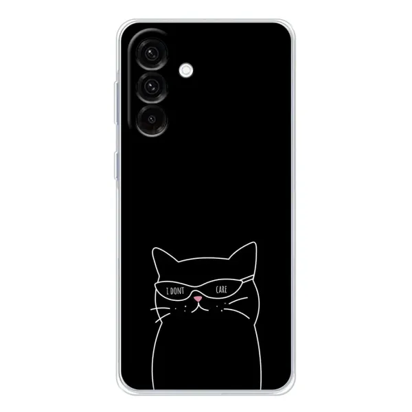 Чехол с принтом «Равнодушный кот» для Samsung Galaxy A26 5G