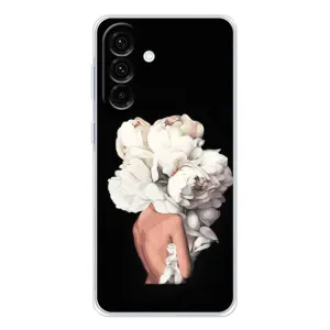 Чехлы (ART) Цветы на Samsung Galaxy A26 5G (VPrint) (Белые цветы)