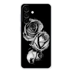 Чехол с картинкой (Стильные) для Гелекси А26 5G - (AlphaPrint) (Черная роза)
