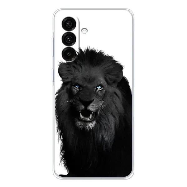 Чехол с принтом «Черный ЛЕВ» для Samsung Galaxy A26 5G