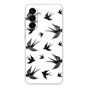 Чехол с птицами на Samsung Galaxy A26 5G (VPrint) (Ласточки)